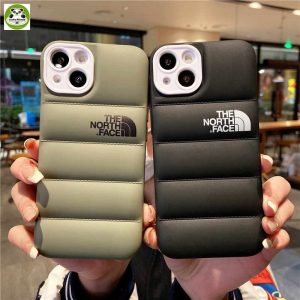 Down Jacket 3D Puffer Case For iPhone 14 Plus
