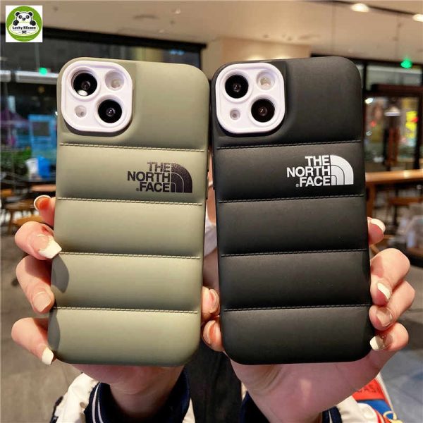 Down Jacket 3D Puffer Case For iPhone 14 Plus