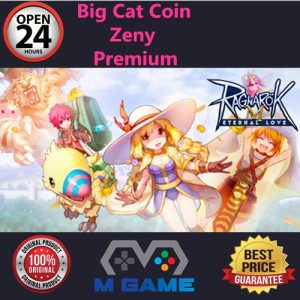 Ragnarok Mobile Big Cat Coin & Premium Topup (Direct Top Up) 100% Origina Legit RM 50