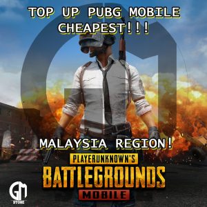 Topup RM 50 for MALAYSIA REGION UC Player Unknown Battleground Mobile
